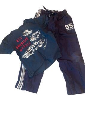 Old Navy Boy Tee 4 Oshkosh B’gosh Pant 5